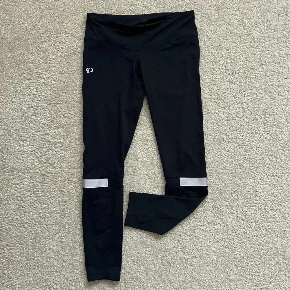 Pearl Izumi Women Fly Tight Reflectivity Leggings Pants Black Sz Small 12211509.